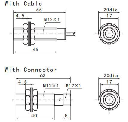 KJT--DSK41900  zero speed Hall effect sensors PNP NPN