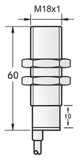 M18 Laser photoelectric sensor diffuse type