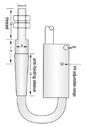 M3 Laser photoelectric sensor diffuse type