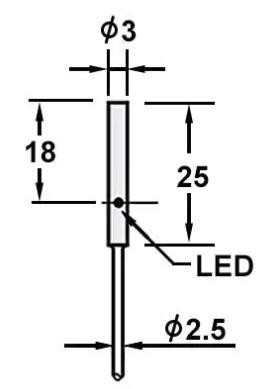 M3 ultra small inductive proximity sensor shielded long sensing distance