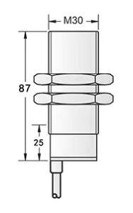 M30 capacitive proximity sensor shielded PNP NPN NO NC NO+NC