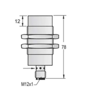 M30 high temperature proximity sensor unshielded PNP NPN NO NC connector