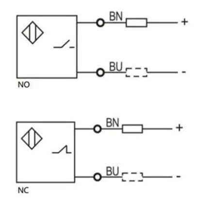 M30 low temperature inductive proximity sensor unshielded AC NO NC Sn=15mm