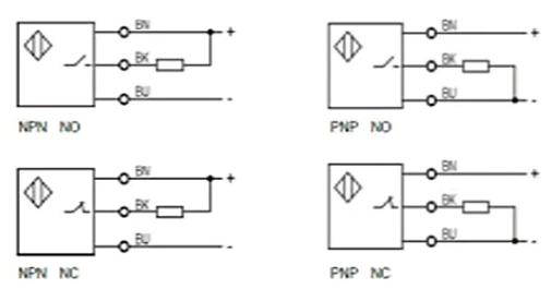 M6 Laser photoelectric sensor diffuse type