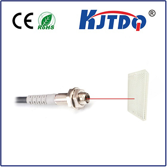 M8 Ultra Small Laser Photoelectric Sensor (Reflective Plate)