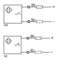PNP NPN Small Type Photoelectric Laser Beam Sensor Switch