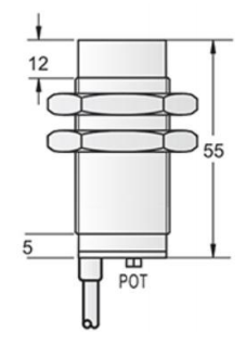 PNP NPN Small Type Photoelectric Laser Beam Sensor Switch