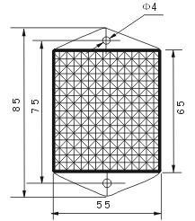 Photoelectric Sensor Switch Reflector Card