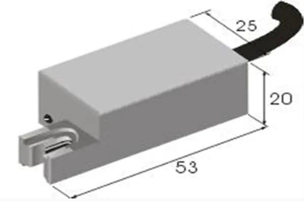 Yarn capacitive sensor DU3A NPN PNP NC for textile